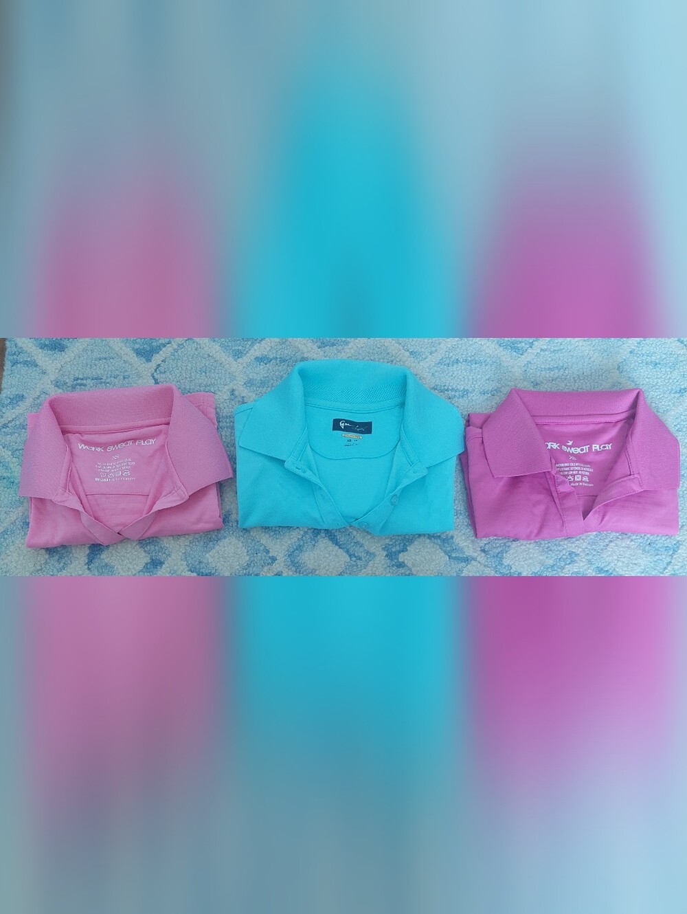 Various Collared Short Sleeved Athletic Shirts - XS, S, M